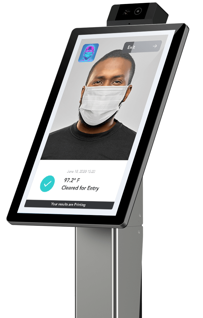 Elo Access Temperature Check Kiosk Elo Access Temperature Check Kiosk