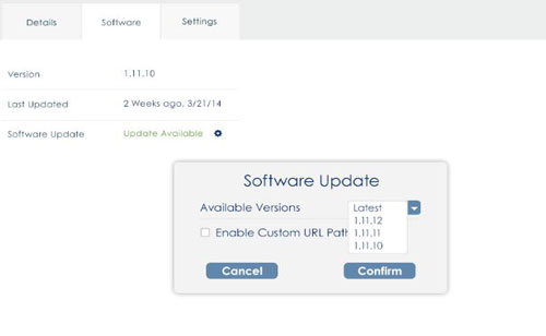 Advanced OTA Settings Advanced OTA Settings